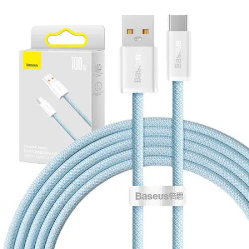 Cable USB to USB-C Baseus Dynamic Series 100W 2m (blue) - USB to USB-C<<<USB cables<<<GSM Accessories<<<InnproXML