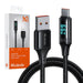 Cable USB to USB-C Mcdodo CA-1080 with display 66W 6A 1.2m (black) - USB to USB-C<<<USB cables<<<GSM