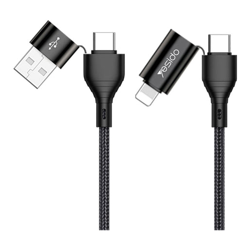 CABLE USB TYPE-C / IPHONE YESIDO - Други автоаксесоари<<<Авто интериор<<<Авто и вело<<<Praktiker