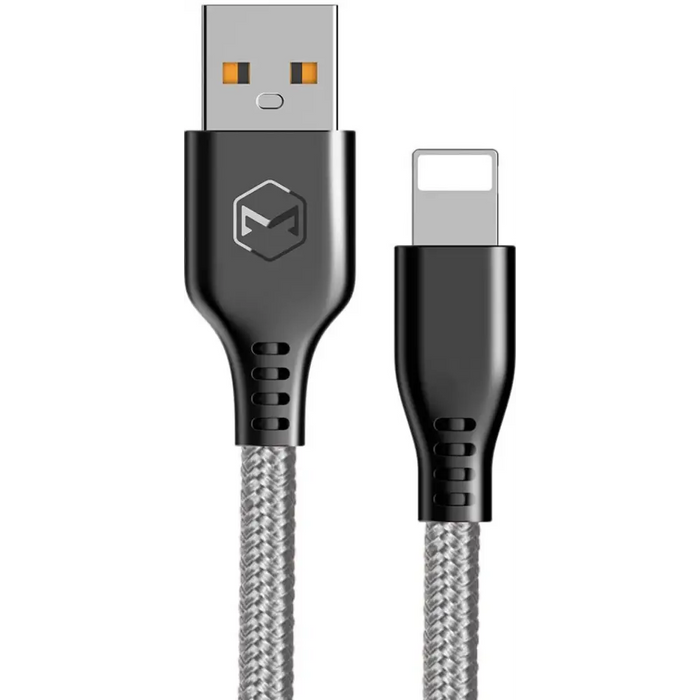 Cable Xmart Lightning Cable Warrior Gray 1.2m - Аксесоари за смартфон<<<Аксесоари<<<TechMart&&&Аксесоари за
