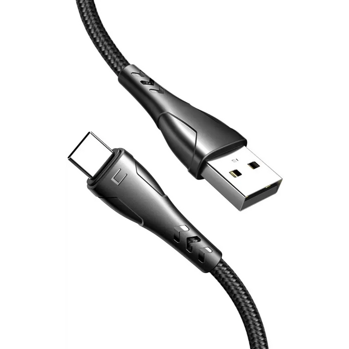 Cable Xmart Type-C Mamba 1.2m Black - Аксесоари за смартфон<<<Аксесоари<<<TechMart&&&Аксесоари за смартфон<<<Телефони и