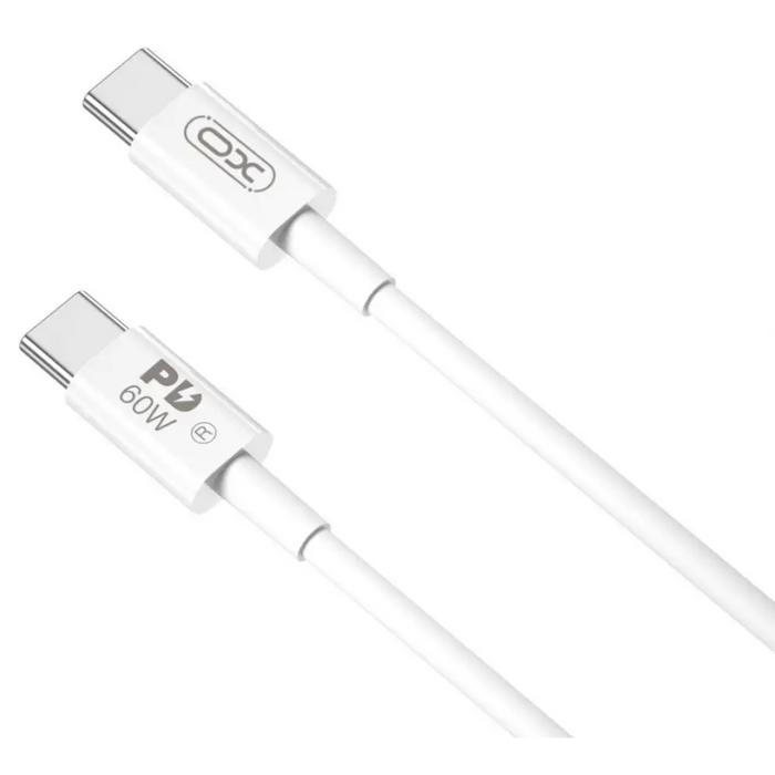 Cable XO NB-Q190B 60W Charger Cable Type-C to Type-C 2M - Аксесоари за смартфон<<<Аксесоари<<<TechMart&&&Аксесоари за