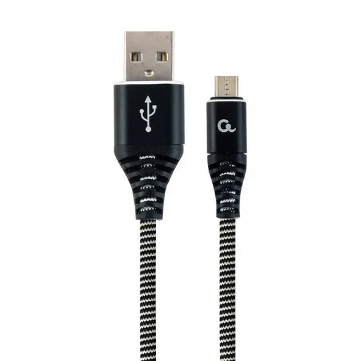Cablexpert CC-USB2B-AMMBM-2M-BW USB cable USB 2.0 USB A Micro-USB B Black - USB cablesAKG-KAB<<<GSM