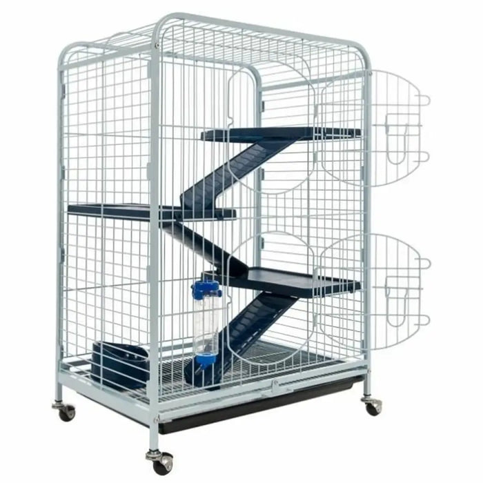 Cage Tyrol 205594 Rodents With wheels Plastic 64 x 44 x 93 cm - Домашни Животни<<<Дом Градина<<<BigBuy&&&Пътуване и