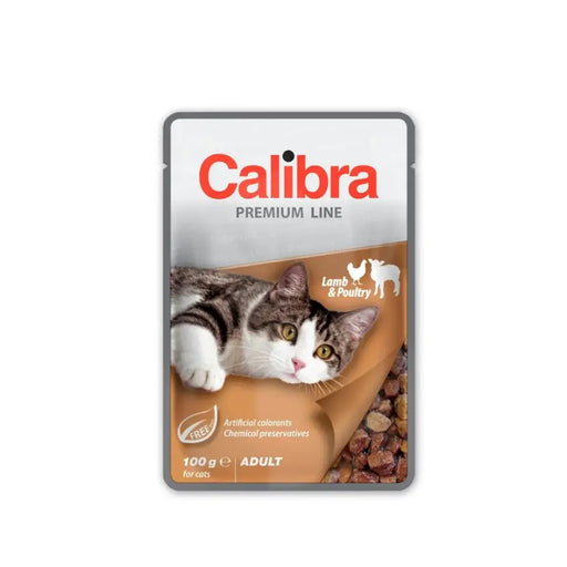 CALIBRA Cat Premium Adult Lamb & Poultry - wet cat food - 100g - Wet foodDLK-KAM<<<For the catDLK<<<ActionPL