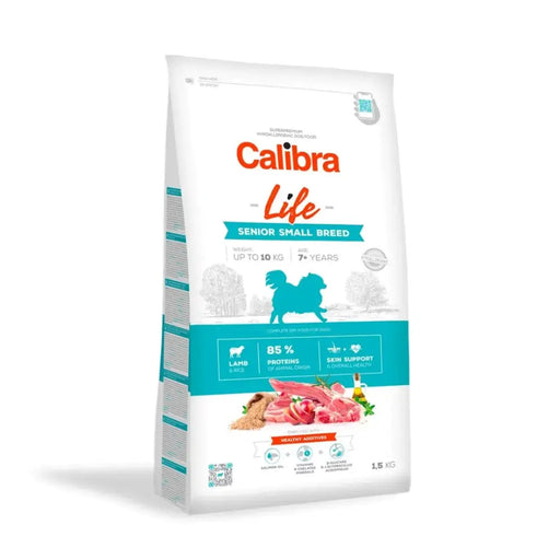 CALIBRA Dog Life Senior Small Breed Lamb - dry dog food - 1,5kg - Dry foodDLP-KAS<<<For the dogDLP<<<ActionPL