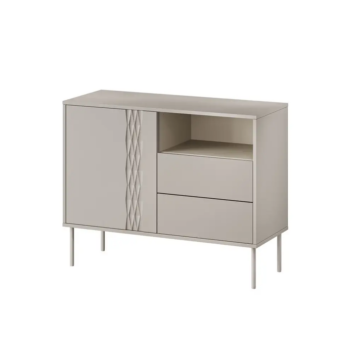 Cama 1D2S TRESSE chest of drawers 100x40x75 cashmere matt - Chests of drawers made of furniture