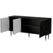 Cama 3D MOUNTAIN chest of drawers 154x40x72 black + gold - Chests of drawers made of furniture