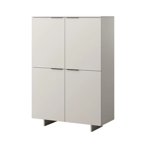 Cama 4D chest of drawers ALMA 100x41.5xH145 cashmere - Chests of drawers made of furniture