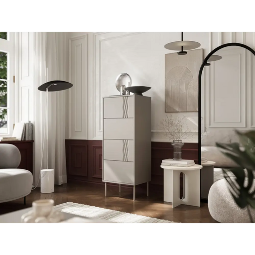 Cama 4S TRESSE chest of drawers 50x40x125 cashmere matt - Chests of drawers made of furniture