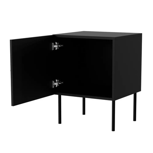 Cama Bedside table 2 pcs PALAZZO BIS 45x39xH59 mat black - Bedside tables made of furniture boardSZN-PME<<<Bedside