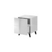 Cama bedside table REJA white gloss/white gloss - Bedside tables made of furniture boardSZN-PME<<<Bedside