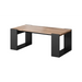 Cama Bench/table WOOD 120x54,5x46 oak wotan + anthracite - Wooden benches and tablesLIS-DRE<<<Benches
