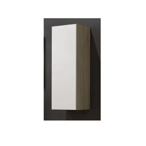 Cama Cabinet VIGO ’90’’ full 90/35/32 sonoma/white gloss - Wooden shelvesRGA-DRE<<<ShelvesRGA<<<ActionPL