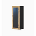 Cama cabinet VIGO ’90’’ glass 90/35/32 black/wotan oak - Buffets and display cabinets on a wooden baseBIW-PDR<<<Buffets