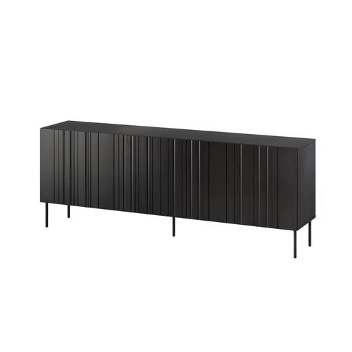 Cama Chest of drawers ISLA 200x40x75 matte black - Chests of drawers made of furniture