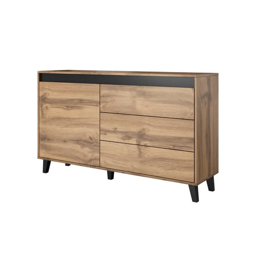 Cama chest of drawers NORD wotan oak/antracite - Chests of drawers on a wooden baseKOY-DRP<<<ChestsKOY<<<ActionPL