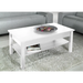 Cama coffee table UNI 110/60/47 white mat - Wooden benches and tablesLIS-DRE<<<Benches and tablesLIS<<<ActionPL
