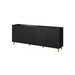 Cama Commode PAFOS 200x42x82 Black matt - Chests of drawers made of furniture boardKOY-ZPM<<<ChestsKOY<<<ActionPL