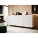 Cama Commode PAFOS 200x42x82 white matt - Chests of drawers made of furniture boardKOY-ZPM<<<ChestsKOY<<<ActionPL