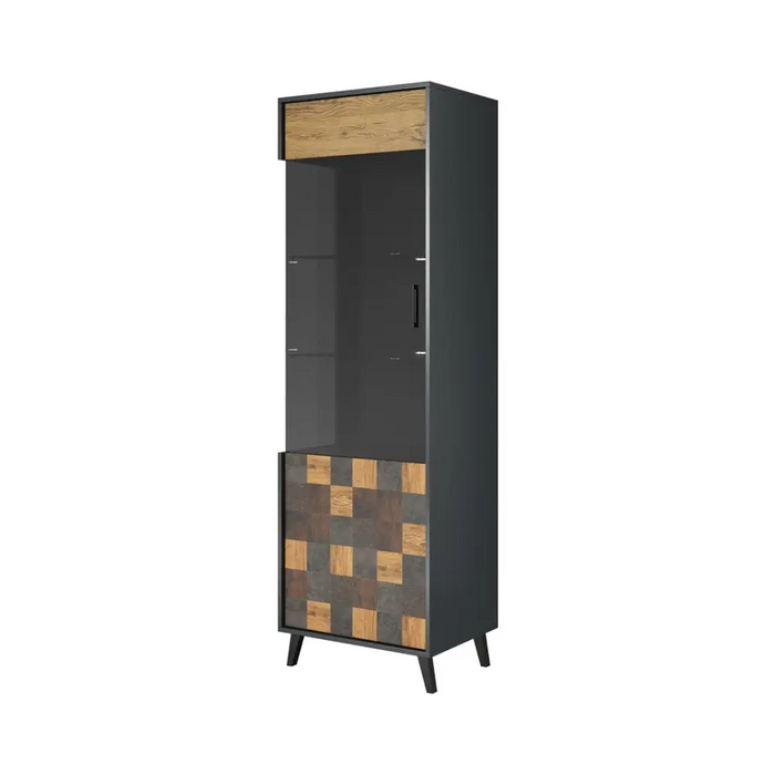 Cama display cabinet 1D SOUL 192/60/45 - Buffets and display cabinets on a wooden baseBIW-PDR<<<Buffets and shop