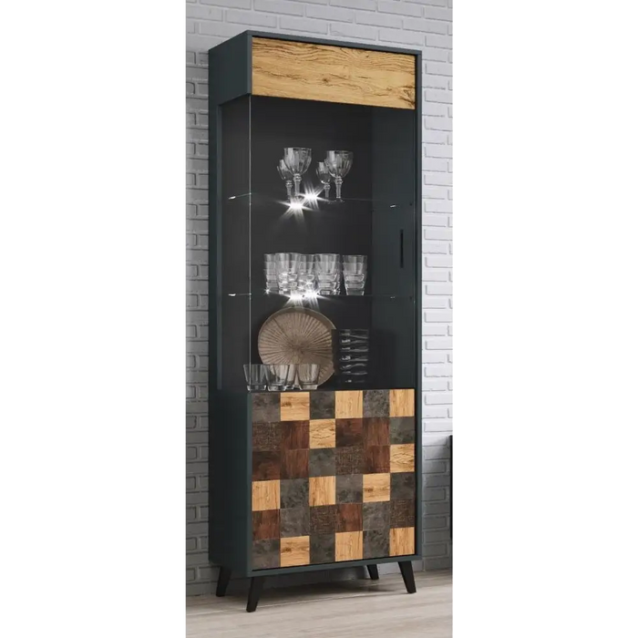 Cama display cabinet 1D SOUL 192/60/45 - Buffets and display cabinets on a wooden baseBIW-PDR<<<Buffets and shop