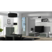 Cama display cabinet SOHO S1 white/grey gloss - Buffets and display cabinets on a wooden baseBIW-PDR<<<Buffets and shop