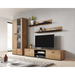 Cama display cabinet SOHO S6 2D2S lefkas oak/black - Buffets and display cabinets on a wooden baseBIW-PDR<<<Buffets