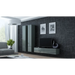 Cama Full cabinet VIGO ’180’ 180/40/30 grey/grey gloss - Wooden shelvesRGA-DRE<<<ShelvesRGA<<<ActionPL