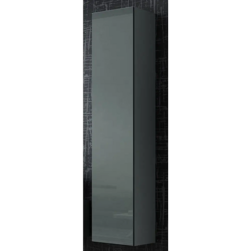 Cama Full cabinet VIGO ’180’ 180/40/30 grey/grey gloss - Wooden shelvesRGA-DRE<<<ShelvesRGA<<<ActionPL