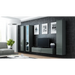 Cama Full cabinet VIGO ’180’ 180/40/30 grey/grey gloss - Wooden shelvesRGA-DRE<<<ShelvesRGA<<<ActionPL