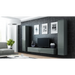 Cama Full cabinet VIGO ’180’ 180/40/30 grey/grey gloss - Wooden shelvesRGA-DRE<<<ShelvesRGA<<<ActionPL