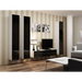 Cama Full cabinet VIGO ’180’ 180/40/30 white/black gloss - Wooden shelvesRGA-DRE<<<ShelvesRGA<<<ActionPL
