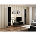 Cama Full cabinet VIGO ’180’ 180/40/30 white/black gloss - Wooden shelvesRGA-DRE<<<ShelvesRGA<<<ActionPL