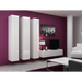 Cama Full cabinet VIGO ’180’ 180/40/30 white/white gloss - Wooden shelvesRGA-DRE<<<ShelvesRGA<<<ActionPL