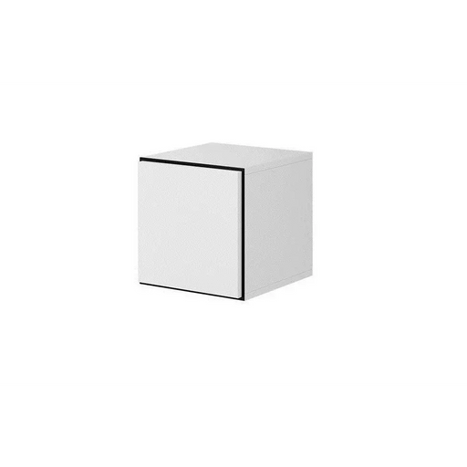 Cama full storage cabinet ROCO RO5 37/37/39 white/black/white - Wooden shelvesRGA-DRE<<<ShelvesRGA<<<ActionPL