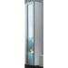Cama Glass-case VIGO ’180’ 180/40/30 white/grey gloss - Buffets and display cabinets on a wooden baseBIW-PDR<<<Buffets