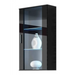 Cama hanging display cabinet SOHO black/black gloss - Buffets and display cabinets on a wooden baseBIW-PDR<<<Buffets