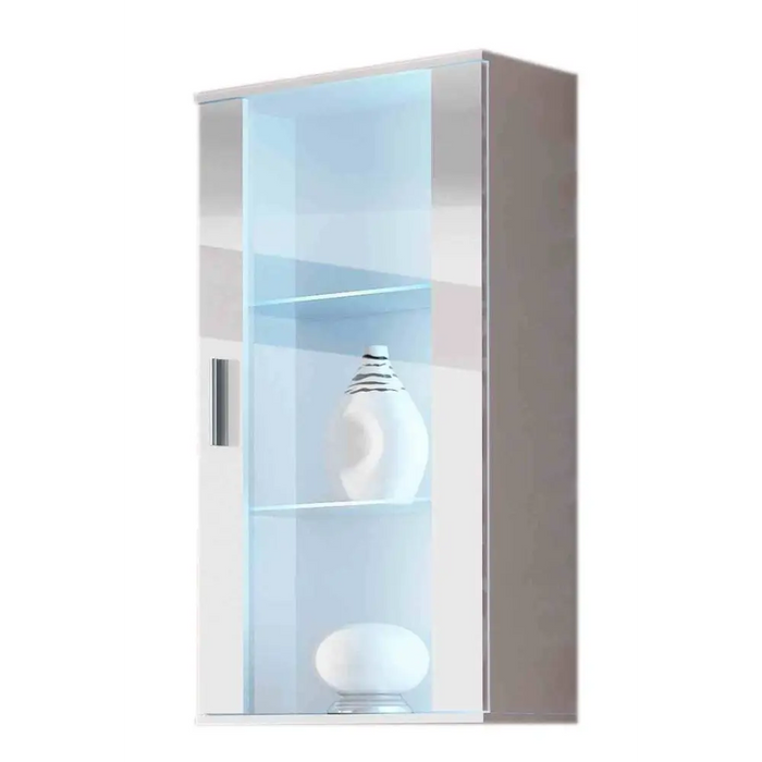 Cama hanging display cabinet SOHO white/white gloss - Buffets and display cabinets on a wooden baseBIW-PDR<<<Buffets