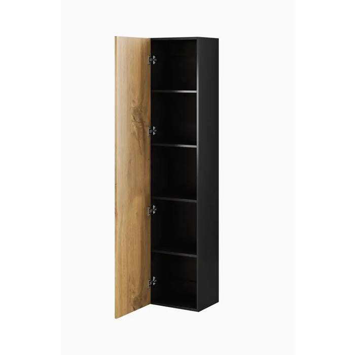 Cama living room cabinet set VIGO 1 black/wotan oak - Modern wall unitsMES-NOW<<<Wall UnitsMES<<<ActionPL