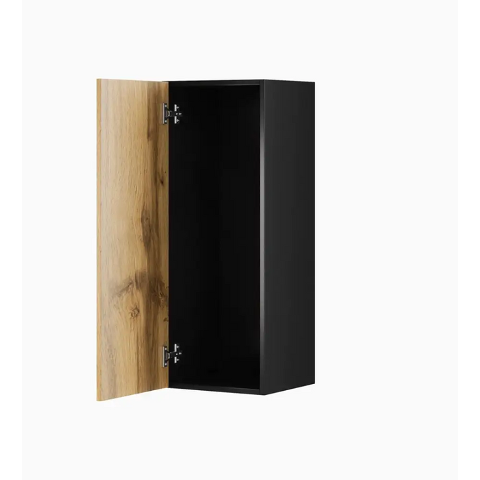 Cama living room cabinet set VIGO 13 black/wotan oak - Modern wall unitsMES-NOW<<<Wall UnitsMES<<<ActionPL