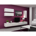 Cama Living room cabinet set VIGO 13 white/white gloss - Modern wall unitsMES-NOW<<<Wall UnitsMES<<<ActionPL