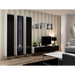 Cama Living room cabinet set VIGO 2 white/black gloss - Modern wall unitsMES-NOW<<<Wall UnitsMES<<<ActionPL