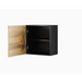 Cama living room cabinet set VIGO 22 black/wotan oak - Modern wall unitsMES-NOW<<<Wall UnitsMES<<<ActionPL