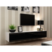 Cama Living room cabinet set VIGO 22 white/black gloss - Modern wall unitsMES-NOW<<<Wall UnitsMES<<<ActionPL