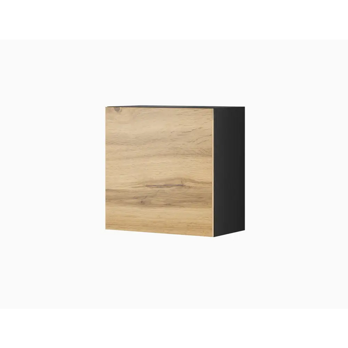 Cama living room cabinet set VIGO 23 black/wotan oak - Modern wall unitsMES-NOW<<<Wall UnitsMES<<<ActionPL
