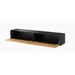 Cama living room cabinet set VIGO 23 black/wotan oak - Modern wall unitsMES-NOW<<<Wall UnitsMES<<<ActionPL