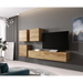 Cama Living room cabinet set VIGO 23 wotan oak/wotan oak gloss - Modern wall unitsMES-NOW<<<Wall UnitsMES<<<ActionPL