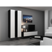 Cama Living room cabinet set VIGO 9 black/white gloss - Modern wall unitsMES-NOW<<<Wall UnitsMES<<<ActionPL