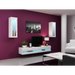 Cama Living room cabinet set VIGO NEW 11 white/white gloss - Modern wall unitsMES-NOW<<<Wall UnitsMES<<<ActionPL